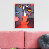 Klee - Herfstbloem, Canvas Afdruk (Insitu (Woonkamer))