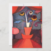 Klee - Herfstbloem Feestdagenkaart (Voorkant)