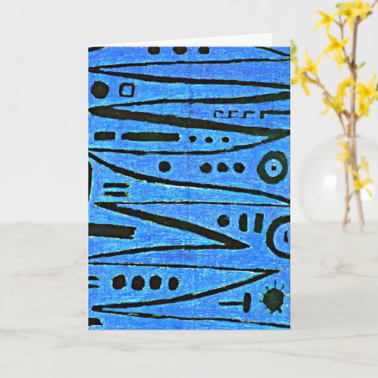 Klee - Heroic Fiddling- Kaart (Gele Bloem)