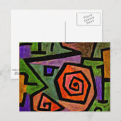 Klee - Heroic Rozen Briefkaart (Voorkant / Achterkant)