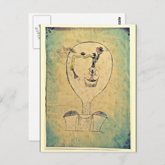 Klee - Het begin van een glimlach Briefkaart (Voorkant / Achterkant)