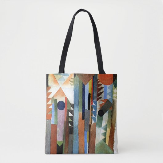 Klee - Het bos dat uit... Tote Bag (Voorkant)