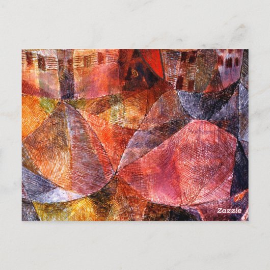 Klee - Het hotel Briefkaart (Achterkant)