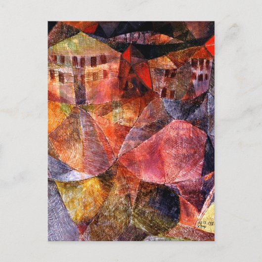 Klee - Het hotel Briefkaart (Voorkant)