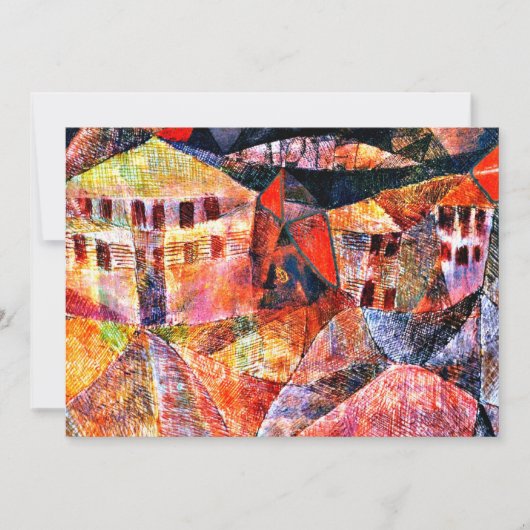 Klee - Het hotel Feestdagenkaart (Voorkant)