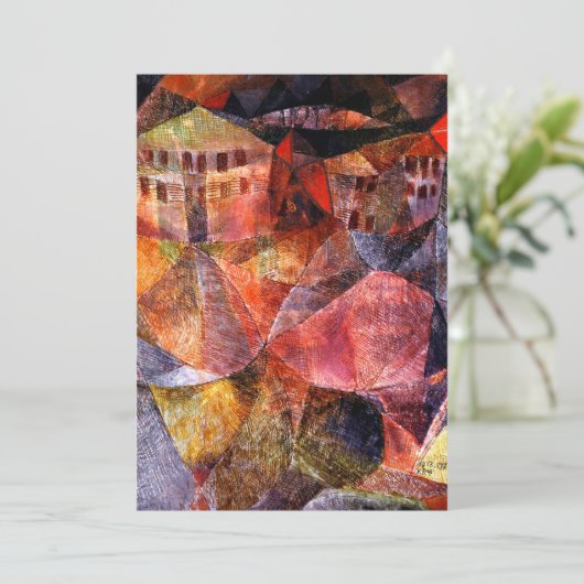 Klee - Het Hotel Kaart (Staand voorkant)