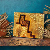 Klee - Het huis op de hoogte Fotoplaat (Zijkant)