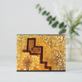 Klee - Het huis op hoog Briefkaart (Staand voorkant)