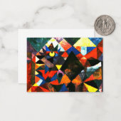 Klee - Het licht en zo veel anders Notitiekaartje (Voorkant / Achterkant in situ)