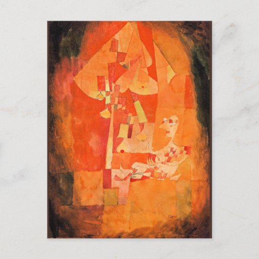 Klee - Het Man onder de perenboom Briefkaart (Voorkant)