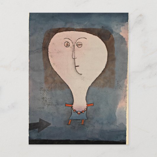 Klee - Het recht van een meisje Briefkaart (Voorkant)