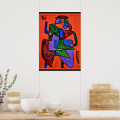 Klee - Het toekomstige Man Poster (Keuken)