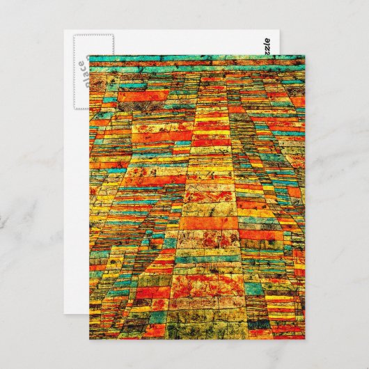 Klee - Highway en Byways Briefkaart (Voorkant / Achterkant)