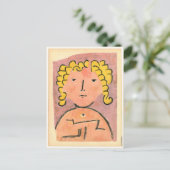 Klee - Hoofd van een Kind Briefkaart (Staand voorkant)