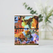 Klee - Houses en Palm Trees Briefkaart (Staand voorkant)