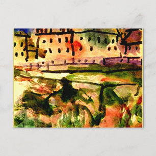 Klee - Houses nabij de grindpitt Briefkaart