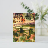 Klee - Houses nabij de grindput Briefkaart (Staand voorkant)