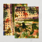 Klee - Houses nabij de grindput Briefkaart (Voorkant / Achterkant)