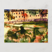 Klee - Houses nabij de grindput Briefkaart (Achterkant)