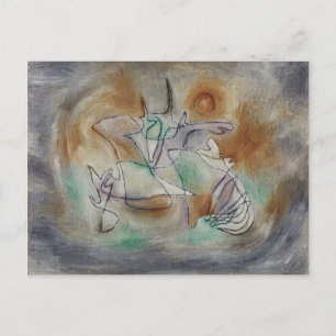 Klee - Huilende hond Briefkaart