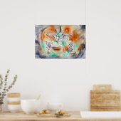 Klee - Huilende Hond Poster (Keuken)