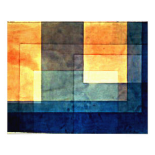 Klee - Huis op het Water Foto Afdruk