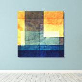 Klee - Huis over water Canvas Afdruk (Insitu (Houten vloer))