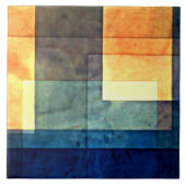 Klee - Huis over water Tegeltje (Voorkant)