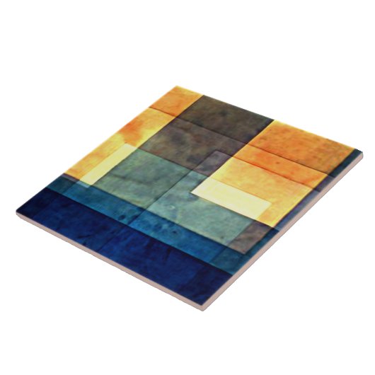 Klee - Huis over water Tegeltje (Zijkant)