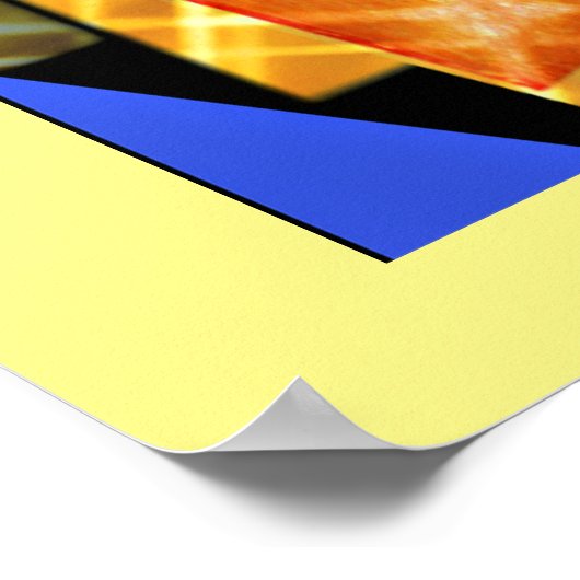 Klee - Ik hou van Paul Klee Kunst Poster (Hoek)