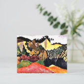 Klee - in de grot briefkaart (Staand voorkant)