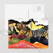 Klee - in de grot briefkaart (Voorkant / Achterkant)