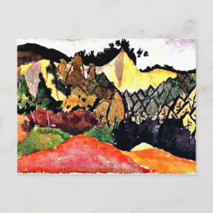 Klee - in de grot briefkaart