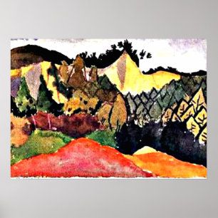 Klee - in de grot poster