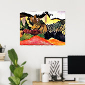 Klee - in de grot poster (Thuiskantoor)