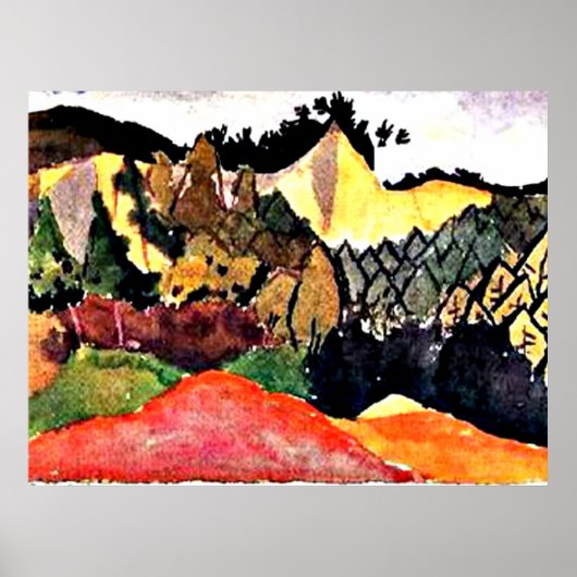 Klee - in de grot poster (Voorkant)