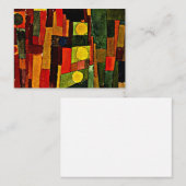 Klee - in de stijl van Kairouan Notitiekaartje (Voorkant / Achterkant)