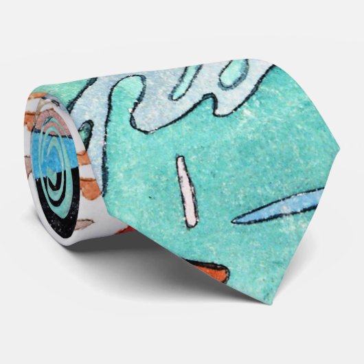 Klee - in het land van edelstenen stropdas (Opgerold)