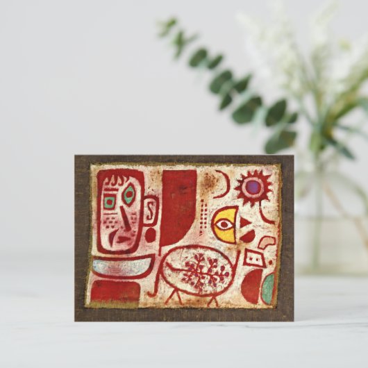 Klee - Intoxicatie Briefkaart (Staand voorkant)