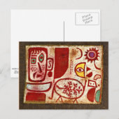 Klee - Intoxicatie Briefkaart (Voorkant / Achterkant)