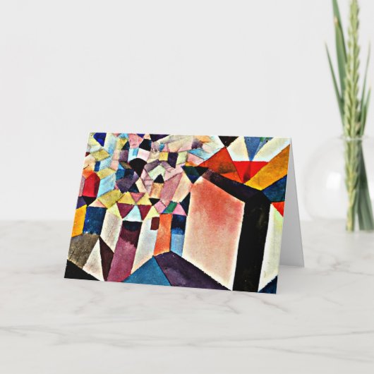 Klee - Inzicht in een stad Kaart (Voorkant)