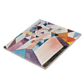 Klee - Inzicht in een stad Tegeltje (Zijkant)