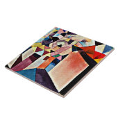 Klee - Inzicht in een stad Tegeltje (Zijkant)