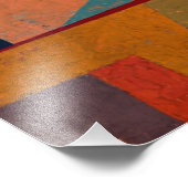 Klee - Joyful Mountain Landscape Foto Afdruk (Hoek)