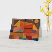 Klee - Joyful Mountain Landscape Kaart (Gele Bloem)