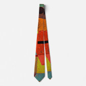 Klee - Joyful Mountain Landscape Stropdas (Voorkant)