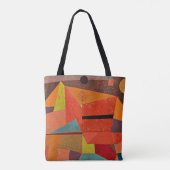 Klee - Joyful Mountain Landscape Tote Bag (Achterkant)