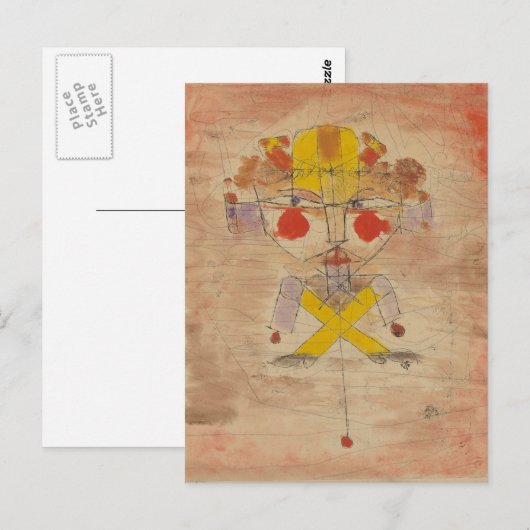 Klee - Jumping Jack Briefkaart (Voorkant / Achterkant)