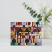 Klee - Kamel in Rhythmischer Baumlandschaft Klein Briefkaart (Staand voorkant)