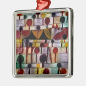 Klee - Kamel in Rhythmischer Baumlandschaft Klein, Metalen Ornament (Links)